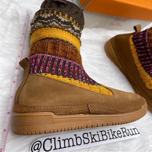 🆕 Toni Pons Gora Knit Fireside Song Boots Tan - Picture 4 of 12